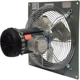 12" Panel Mount Exhaust Fan, 1 Speed, 575V, 3 Phase, 1/3 HP