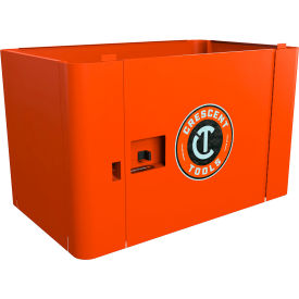 Single Door Lockable Storage, 36-3/4"W x 22-1/2"D x 23-3/16"H, Orange
