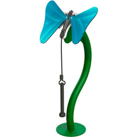 Toddler Butterfly with Portable Mount Kit, Turquoise