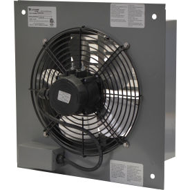 8" Standard Wall Exhaust Fan, 360 CFM, 2 Speed, 1 Phase