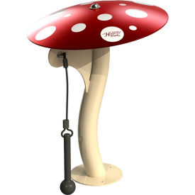 Small Red Mushroom with Portable Mount Kit