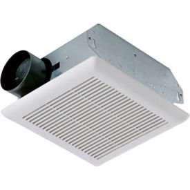 Bath Exhaust Fan, 50 CFM, 3.4 Sone, 120V