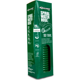 3/8" x 25' Heavy-Duty Recoil Water Hose, Green
