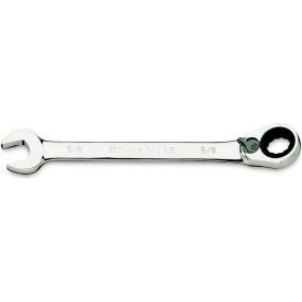 142AS 7/16" 12-Point Reversible Ratcheting Combination Wrench, Silver