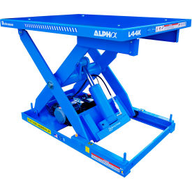 Single Scissor Lift Table, Foot Operated, 4400 lb. Cap., 44" x 44", 3PH, 480V