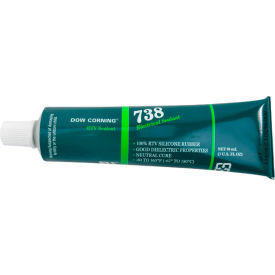 738 Electrical Silicone Sealant, 90 ml Tube, White