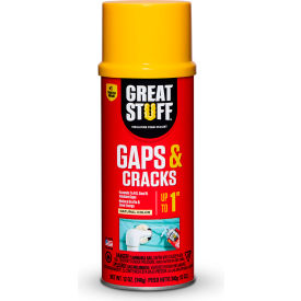 Gaps & Cracks Insulating Foam Sealant, 8 Hours Cure Time, 12 oz. Capacity