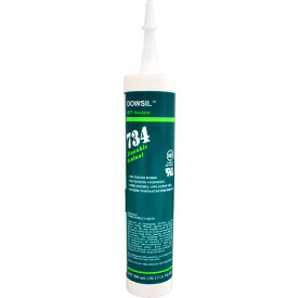 734 Flowable Adhesive Silicone Sealant, 300 ml Cartridge, Clear
