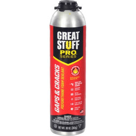 Great Stuff PRO Gaps & Cracks Polyurethane Foam Sealant, 30 oz. Capacity