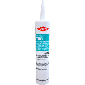 700 Industrial Grade Silicone Sealant, 300 ml Cartridge, Black