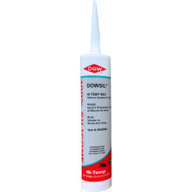 Hi-Temp Silicone Sealant, 305 ml Cartridge, Red