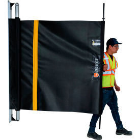 Retractable Laser Welding Screen, 15W x 6H
