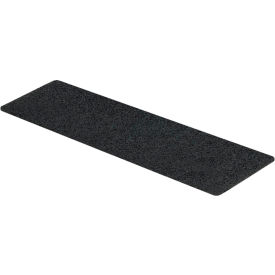 Adhesive Anti-Slip Floor Tread, 6"W x 24"L, Black