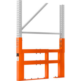 Rack Avenger 24"H PRO Double Pallet Rack Repair Kit, Fits 3" Wide Column, Orange