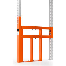 Rack Avenger 36"H Pallet Rack Repair Kit, Fits 3" Wide Column, Orange