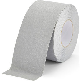 Anti-Slip Safety Floor Tape, Standard, 4"W x 60'L, Gray