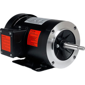 Jet Pump Motor, 1HP, 3600 RPM, 3PH, 230/460V, TEFC, 56J Frame
