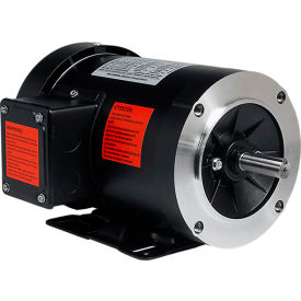 Jet Pump Motor, 1HP, 3600 RPM, 3PH, 230/460V, TEFC, 56C Frame