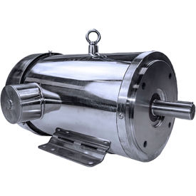Washdown Duty Motor, 3HP, 1800 RPM, TEFC, 4.1 FLA, 145TC Frame
