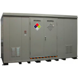 24 Drum 2HR Fire-Rated Agri-Chemical Storage Building, 14'W x 8'D x 8'3"H