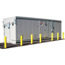 48 Drum 2HR Fire-Rated Agri-Chemical Storage Building, 26'W x 8'D x 8'3"H