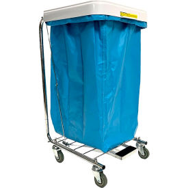 Reusable Antimicrobial Hamper Bag, Blue