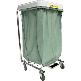 Reusable Antimicrobial Hamper Bag, Green