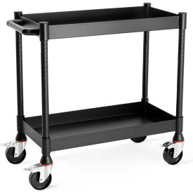 MightyHaul 2 Shelf Heavy-Duty Utility Cart, 1200 lb. Cap., 39-15/16"L x 18-1/8"W x 36-7/8"H