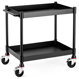 3 Shelf Heavy-Duty Utility Cart, 1200 lb. Cap., 39-15/16"L x 24-1/8"W x 36-7/8"H