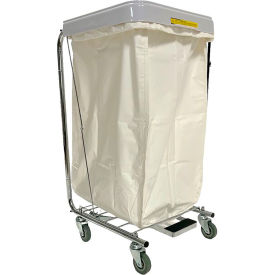 Reusable Nylon Hamper Bag, White