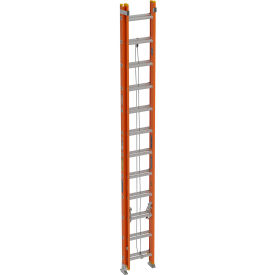24' IA Fiberglass 2 Section D-Rung Extension Ladder