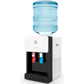 Premium Hot/Cold Top Loading Countertop Water Cooler Dispenser, White