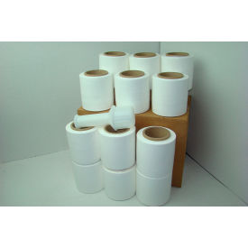 Banding Mini Stretch Wrap, Cast, 80 Gauge, 5"W x 1000'L, White Opaque