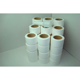 Banding Mini Stretch Wrap, Cast, 80 Gauge, 3"W x 1000'L, White Opaque