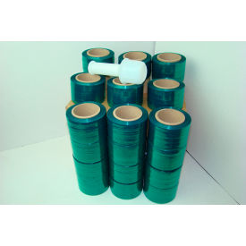 Banding Mini Stretch Wrap, Cast, 80 Gauge, 3"W x 1000'L, Green Tint