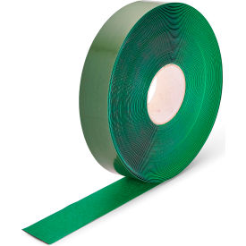 Heavy Duty Solid Floor Marking Tape, 2"W x 98'L, Green