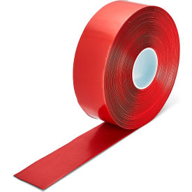 Heavy Duty Solid Floor Marking Tape, 3"W x 98'L, Red
