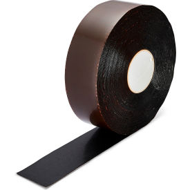 Heavy Duty Solid Floor Marking Tape, 3"W x 98'L, Black
