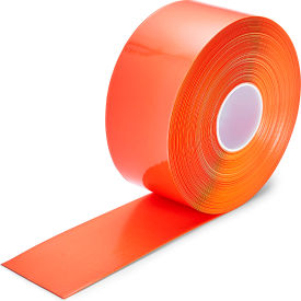 PermaStripe Heavy Duty Solid Floor Marking Tape, 4"W x 98'L, Orange