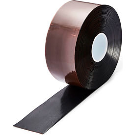 PermaStripe Heavy Duty Solid Floor Marking Tape, 4"W x 98'L, Black