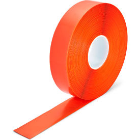 Smooth Heavy Duty Solid Floor Marking Tape, 2"W x 98'L, Orange