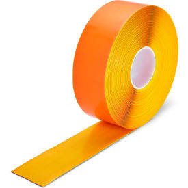 Smooth Heavy Duty Solid Floor Marking Tape, 3"W x 98'L, Yellow
