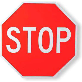 Traffic Sign Stop, 24"H x 24"W, EGP, 1/16" Thick