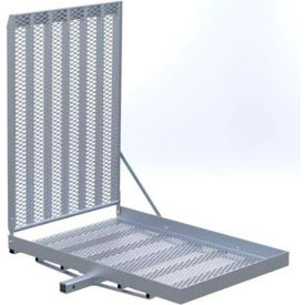 Aluminum Cargo Carrier with Tailgate, 48"L x 32"W, 300 lb Capacity