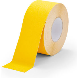 Standard Safety Grip Anti Slip Tape, 3"W x 60'L, 60 Grit, Yellow