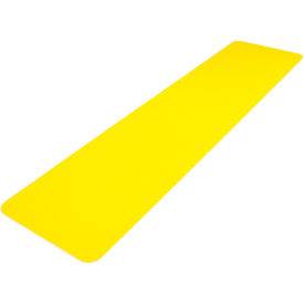 Standard Safety Grip Anti Slip Stair Tread, 6"W x 24"L, 60 Grit, Yellow