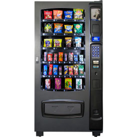 Seaga Envision Snack Machine with Changer & Bill Acceptor, 4 Wide Selection