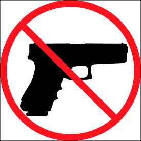 Concealed Carry Sign, Kansas, 8"W x 8"H, Recycled Plastic