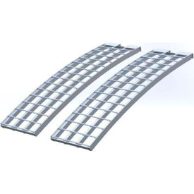 Aluminum Ramp Pair, 2500 lb Capacity, 62"L x 16"W