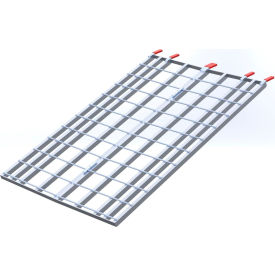 Bifold Aluminum Ramp, 1500 lb Capacity, 72"L x 44"W